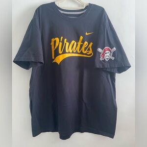 Pittsburgh Pirates Nike T‑Shirt Men’s 3XL Black 2012 MLB Graphic Tee